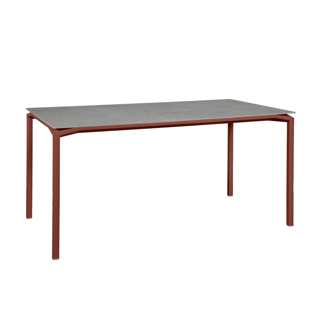 Fermob Calvi Table minérale 160 x 80cm Ocre rouge 20 Kreta F1