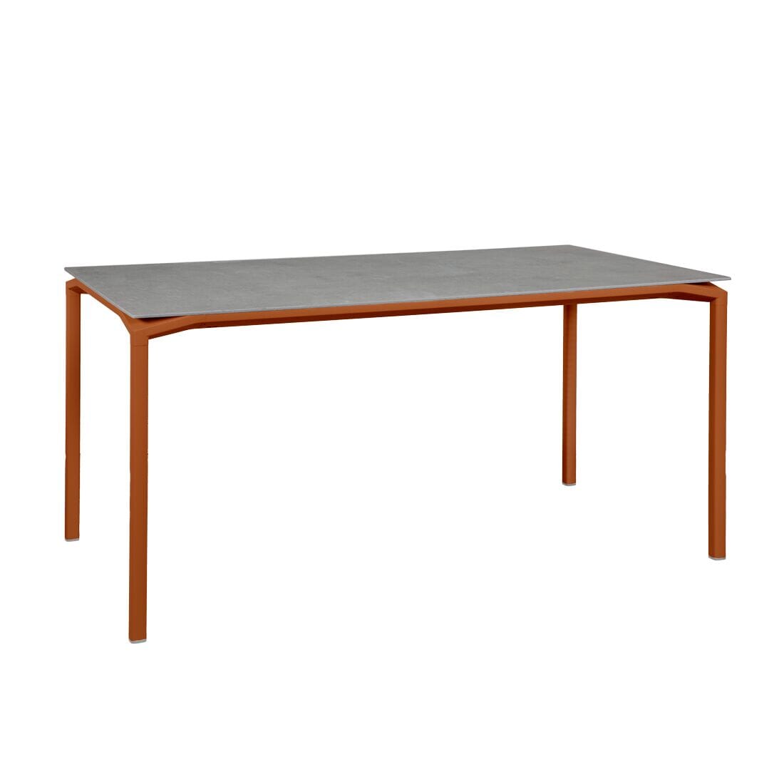 Fermob Calvi Table minérale 160 x 80cm Orange confite E2 Kreta F1