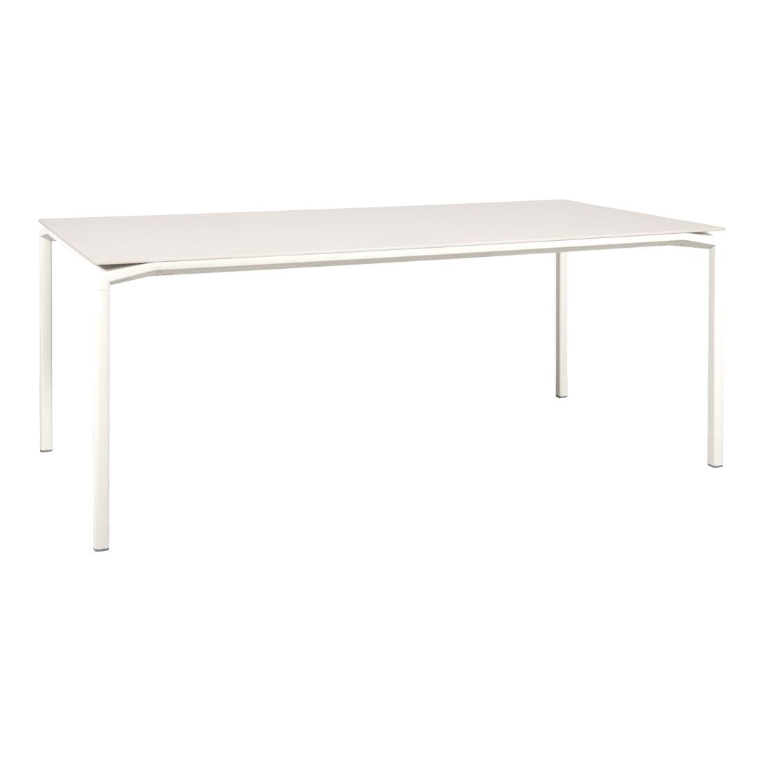 Fermob Calvi Table minérale 195 x 95cm Blanc coton 01 Aeris E9