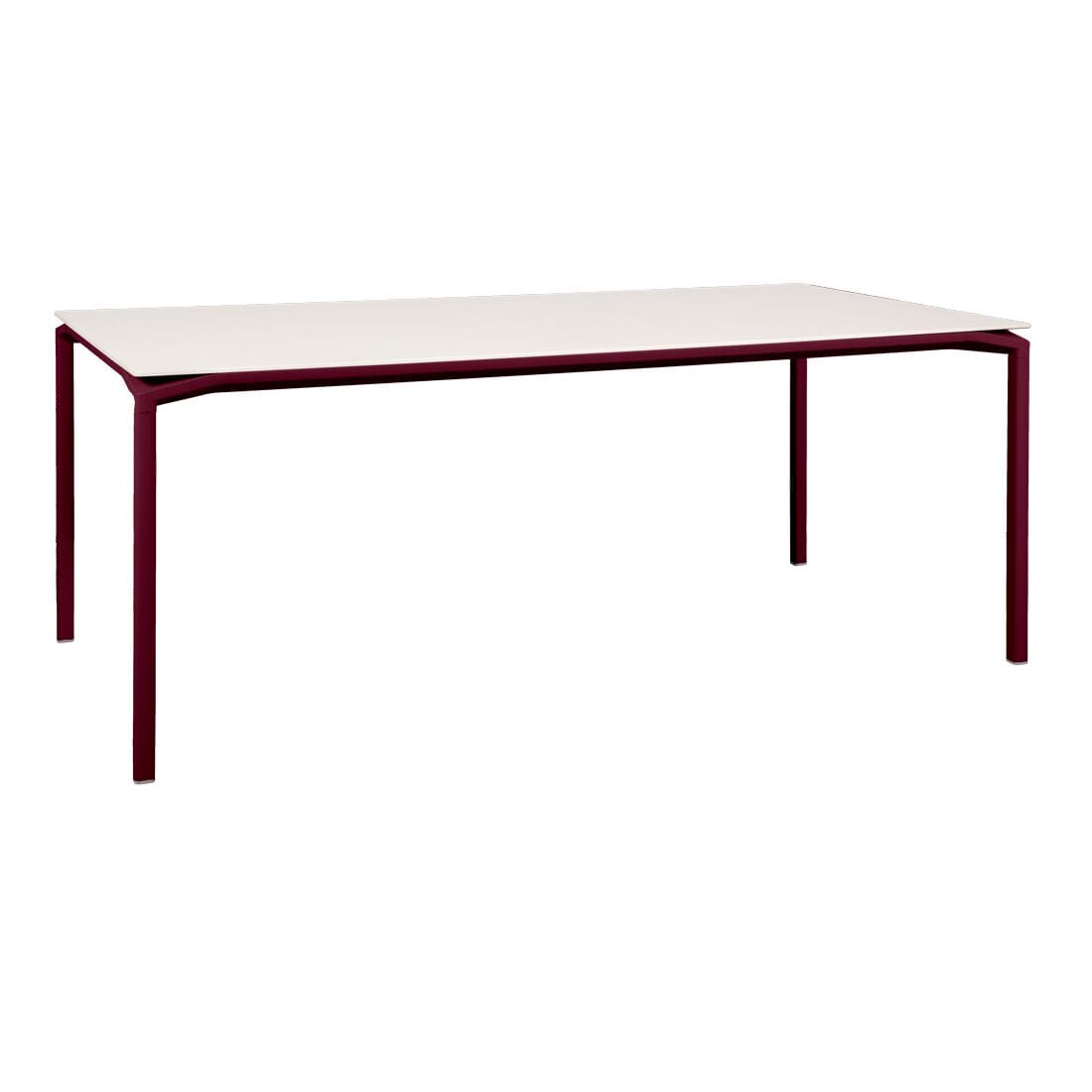 Fermob Calvi Table minérale 195 x 95cm Cerise noire B9 Aeris E9