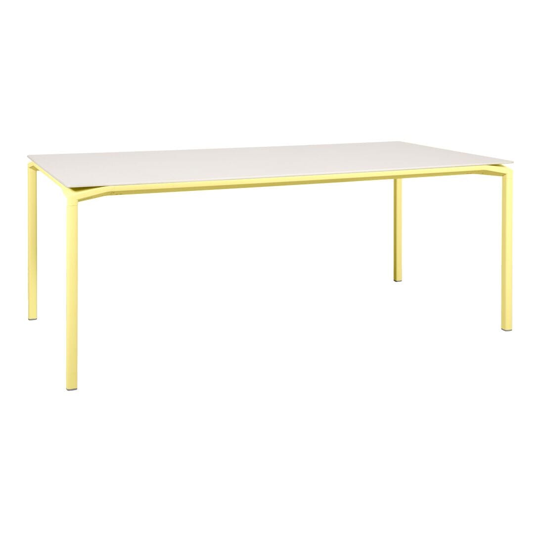 Fermob Calvi Table minérale 195 x 95cm Citron givré A6 Aeris E9