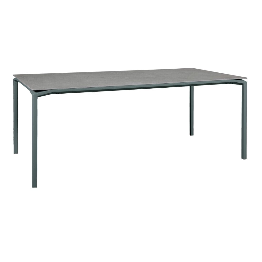 Fermob Calvi Table minérale 195 x 95cm Gris orage 26 Kreta F1