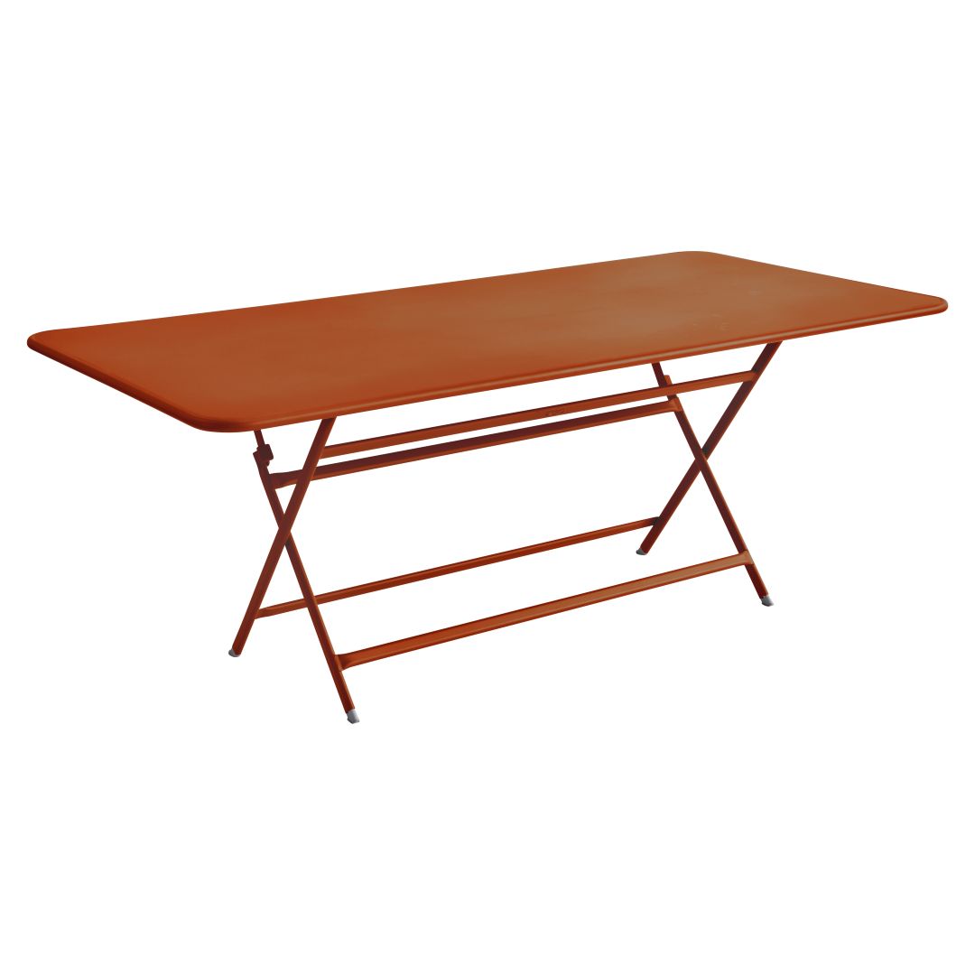 Fermob Caractère Table 190 x 90cm Orange confite E2