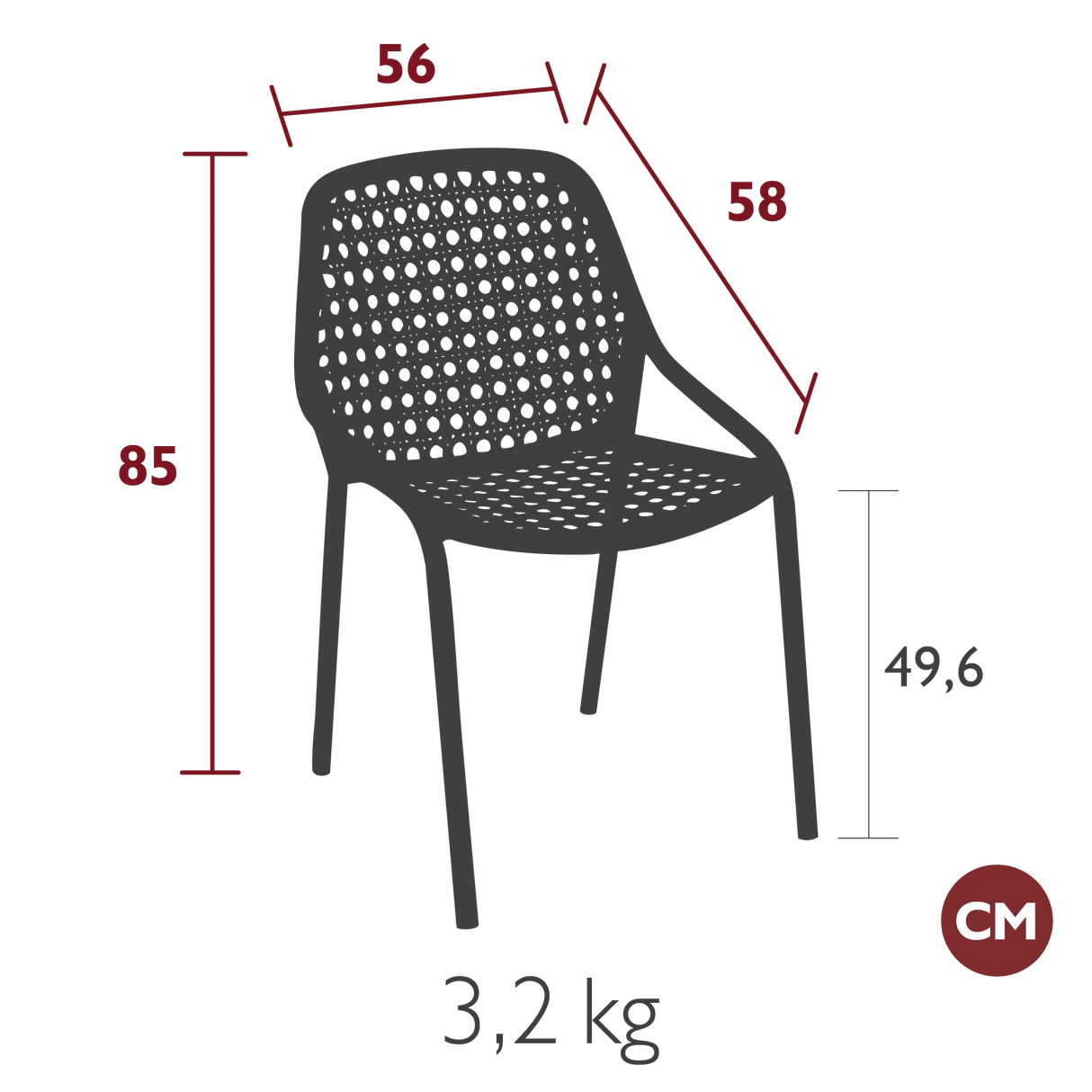 Fermob Croisette Chaise