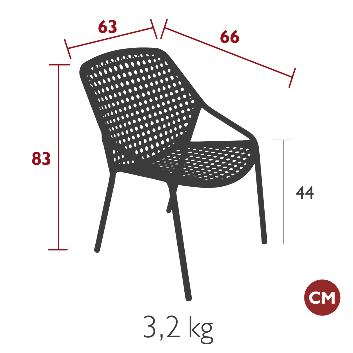 Fermob Croisette Fauteuil