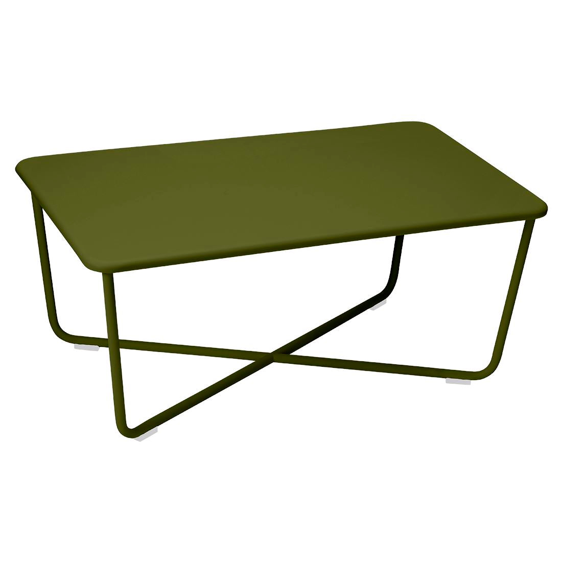 Fermob Croisette Table basse 97x57cm Pesto D3