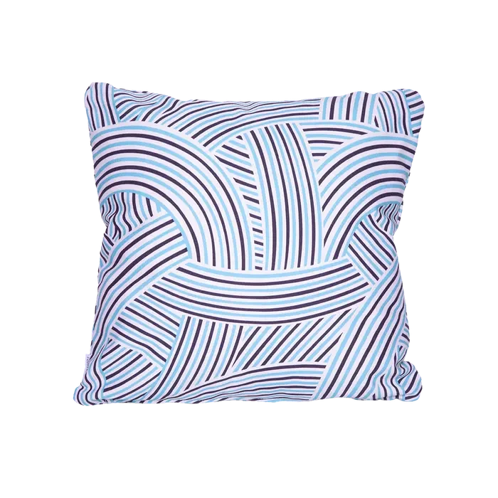 Fermob Croisière Coussin 44 x 44cm Cordage Bleu Maya E1