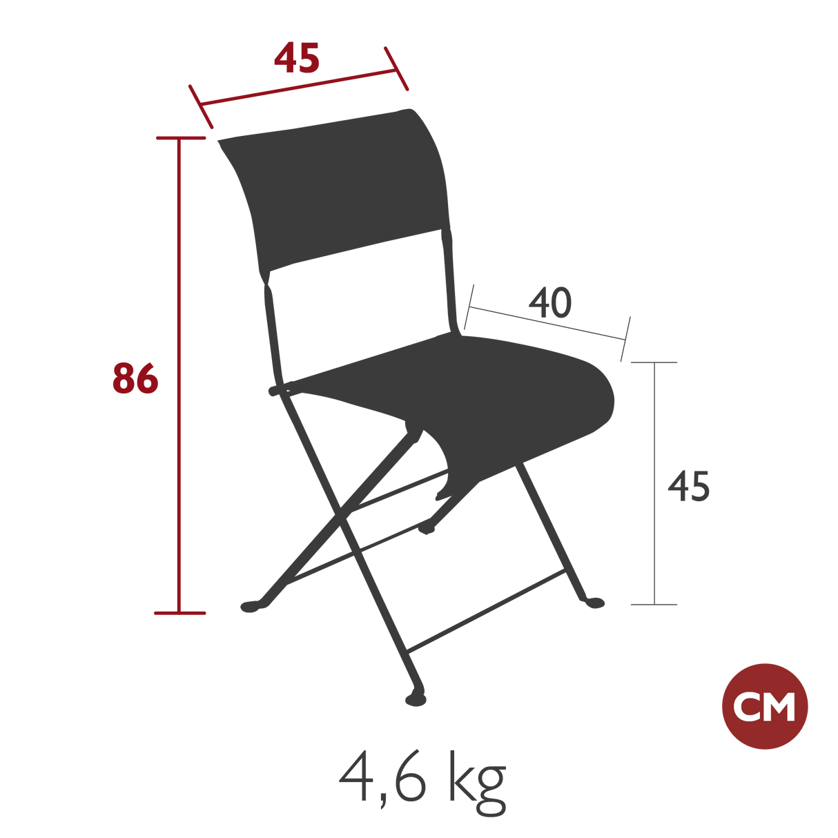 Fermob Dune Premium Chaise