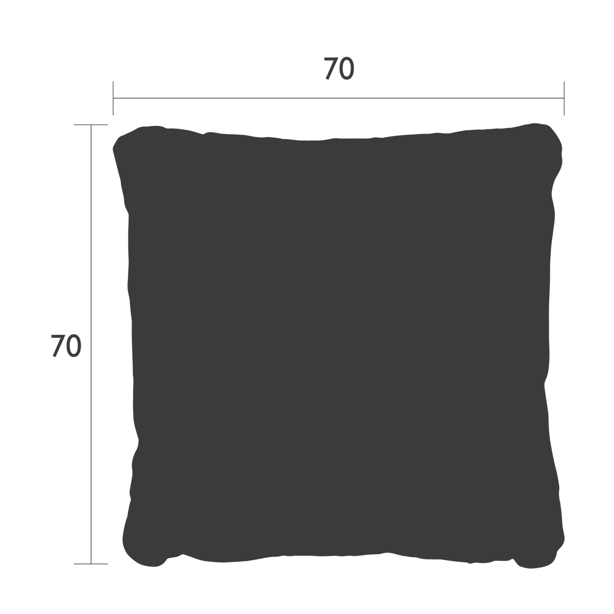 Fermob Envie D'Ailleurs Coussin outdoor bananes 70 x 70cm