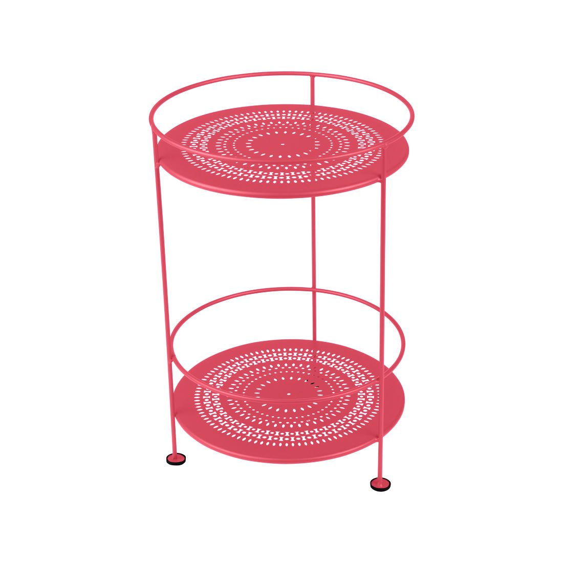 Fermob Guinguette Guéridon double plateau perforé Rosalie G6