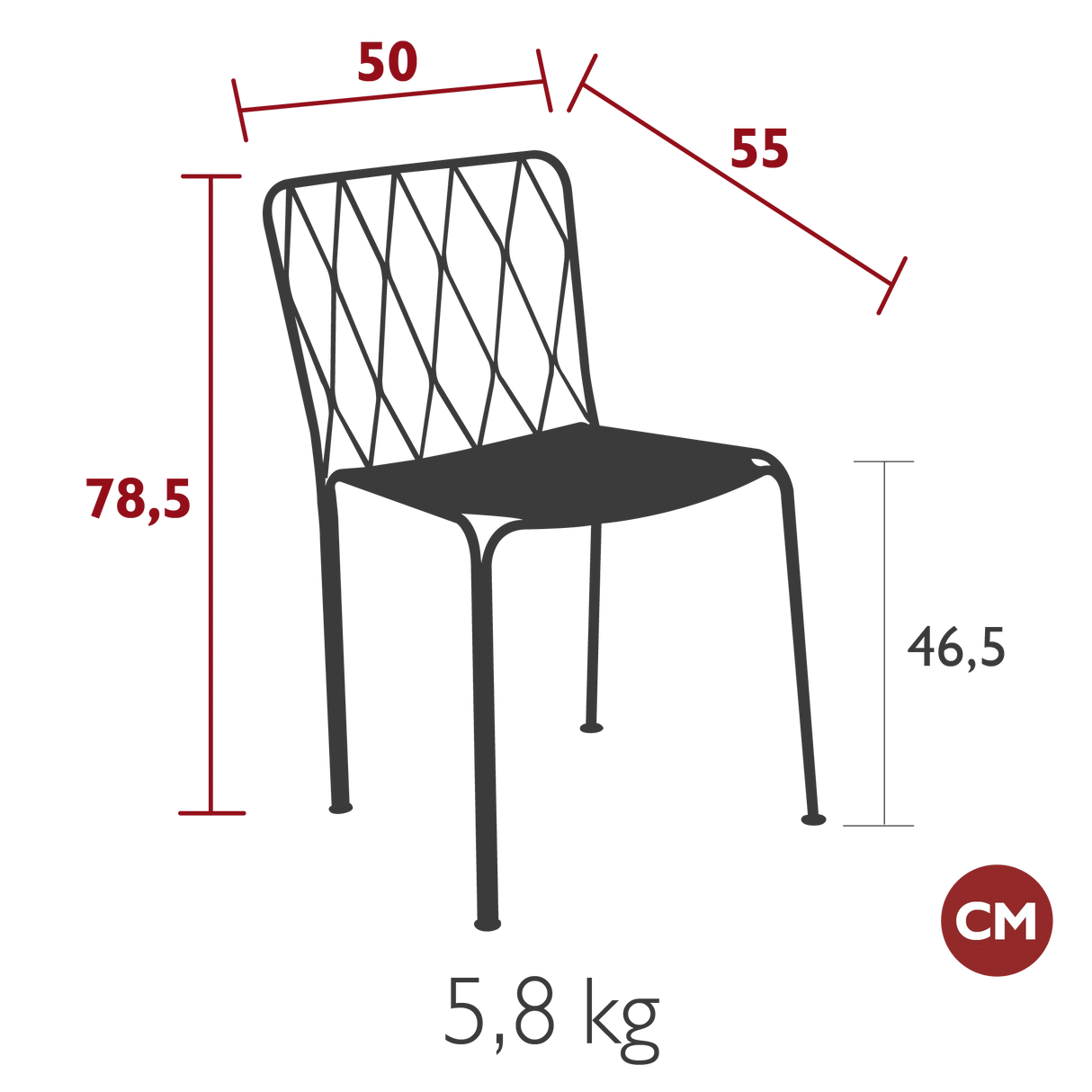 Fermob Kintbury Chaise