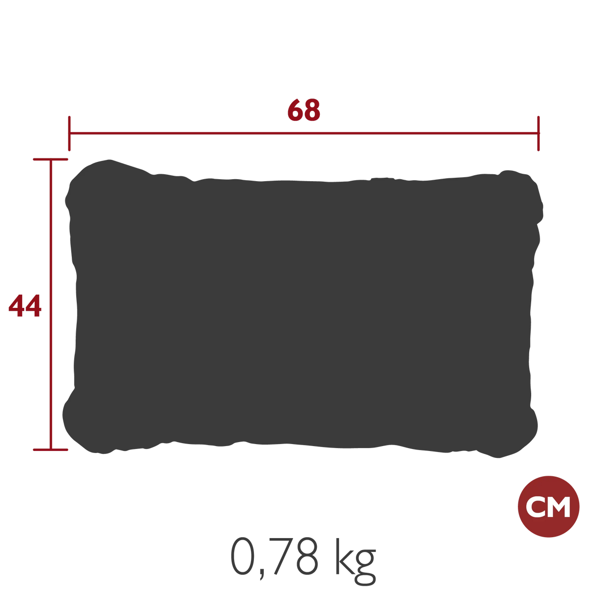 Fermob Lorette Coussin 68 x 44cm