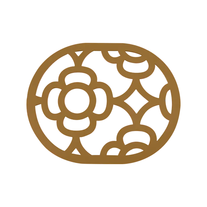 Fermob Lorette dessous de Plat 22 x 17.5cm Pain d'épices D2