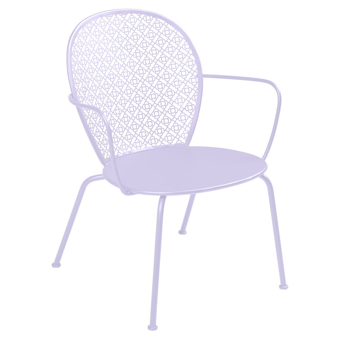 Fermob Lorette Fauteuil bas Guimauve D1