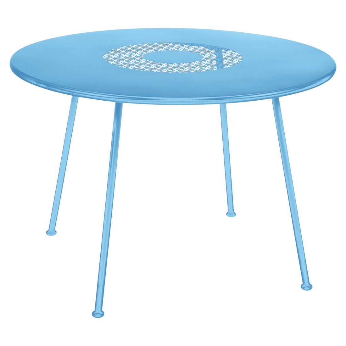 Fermob Lorette Table Ø 110cm Bleu maya E1