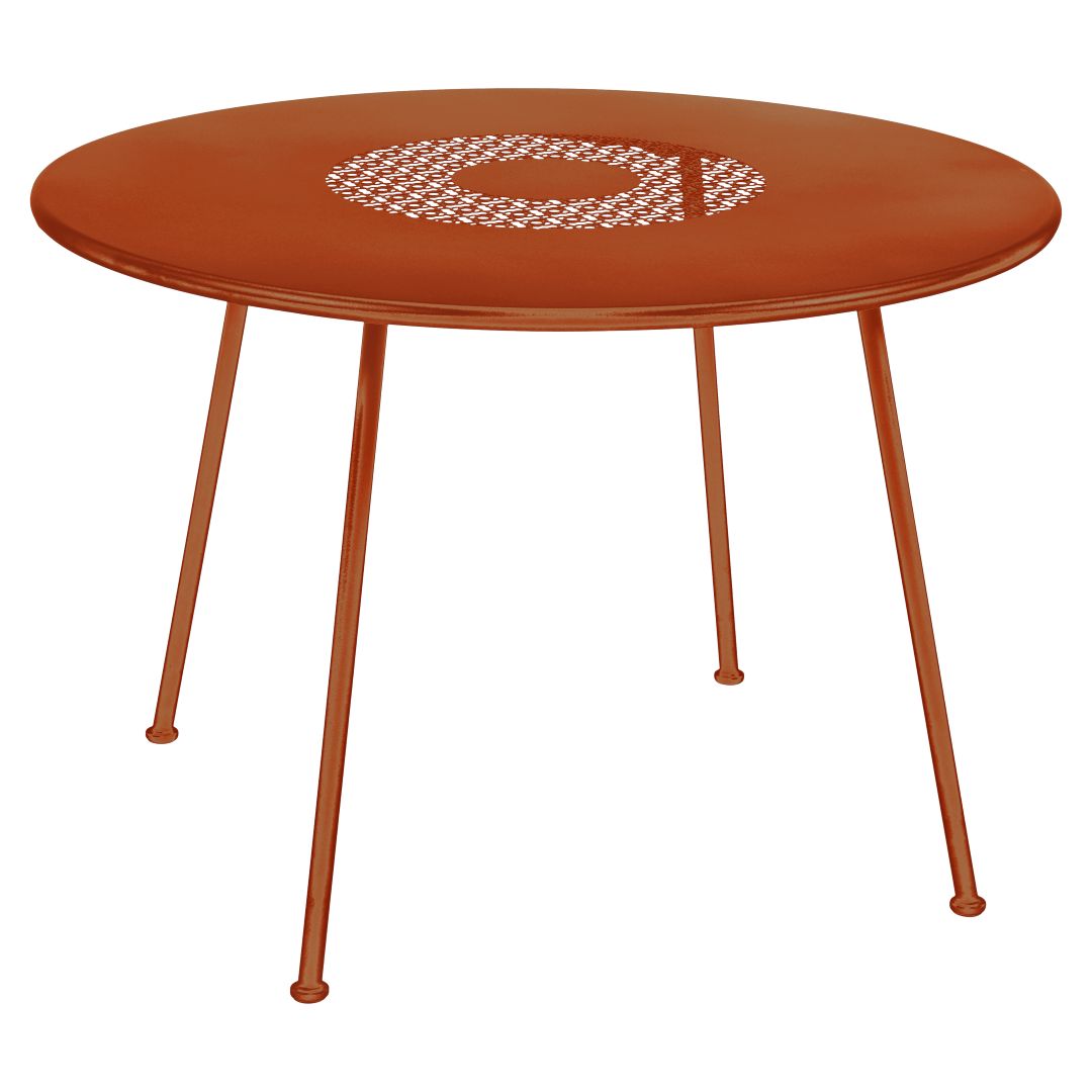 Fermob Lorette Table Ø 110cm Orange confite E2