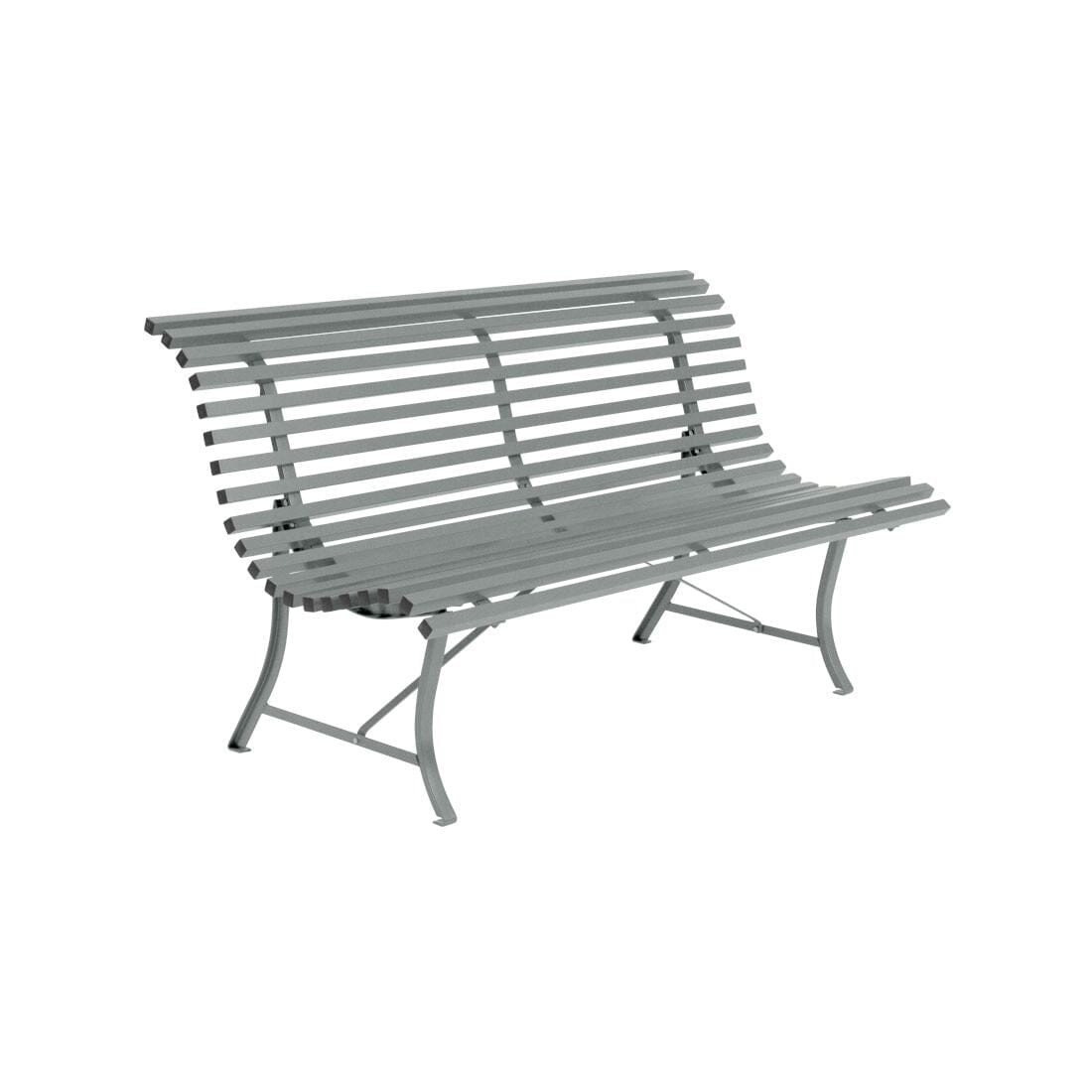 Fermob Louisiane Banc 150cm Gris lapilli C7