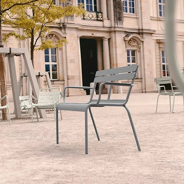 Fermob Luxembourg Banc de Jardin 2 places avec accoudoirs