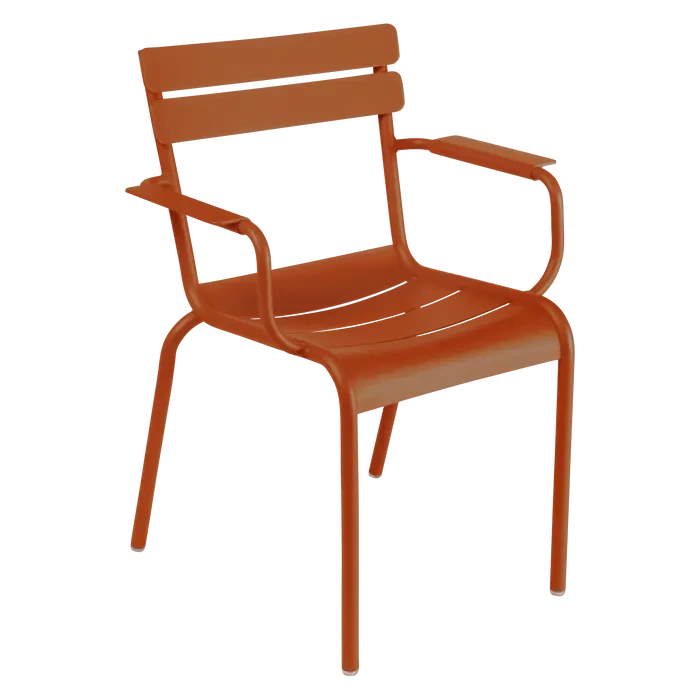 Fermob Luxembourg Bridge Fauteuil Orange confite E2