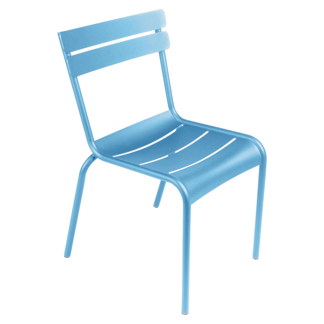 Fermob Luxembourg Chaise acier Bleu maya E1