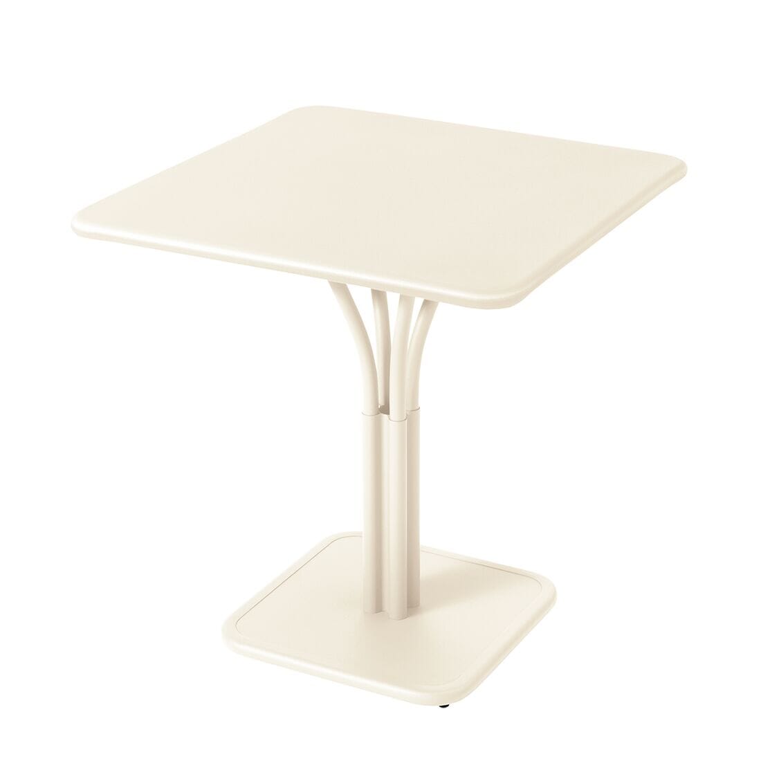 Fermob Luxembourg Guéridon 71 x 71cm plateau plein Beige latte E8