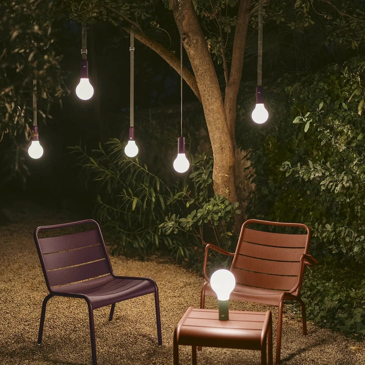 Fermob Luxembourg Petite table basse / repose-pieds