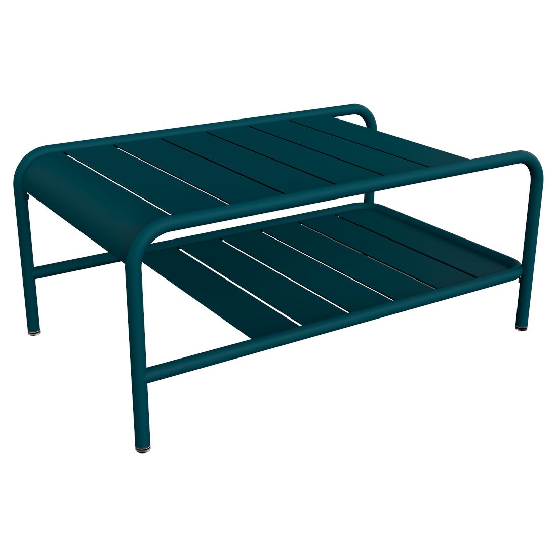 Fermob Luxembourg Table basse 90 x 55cm Bleu acapulco 21