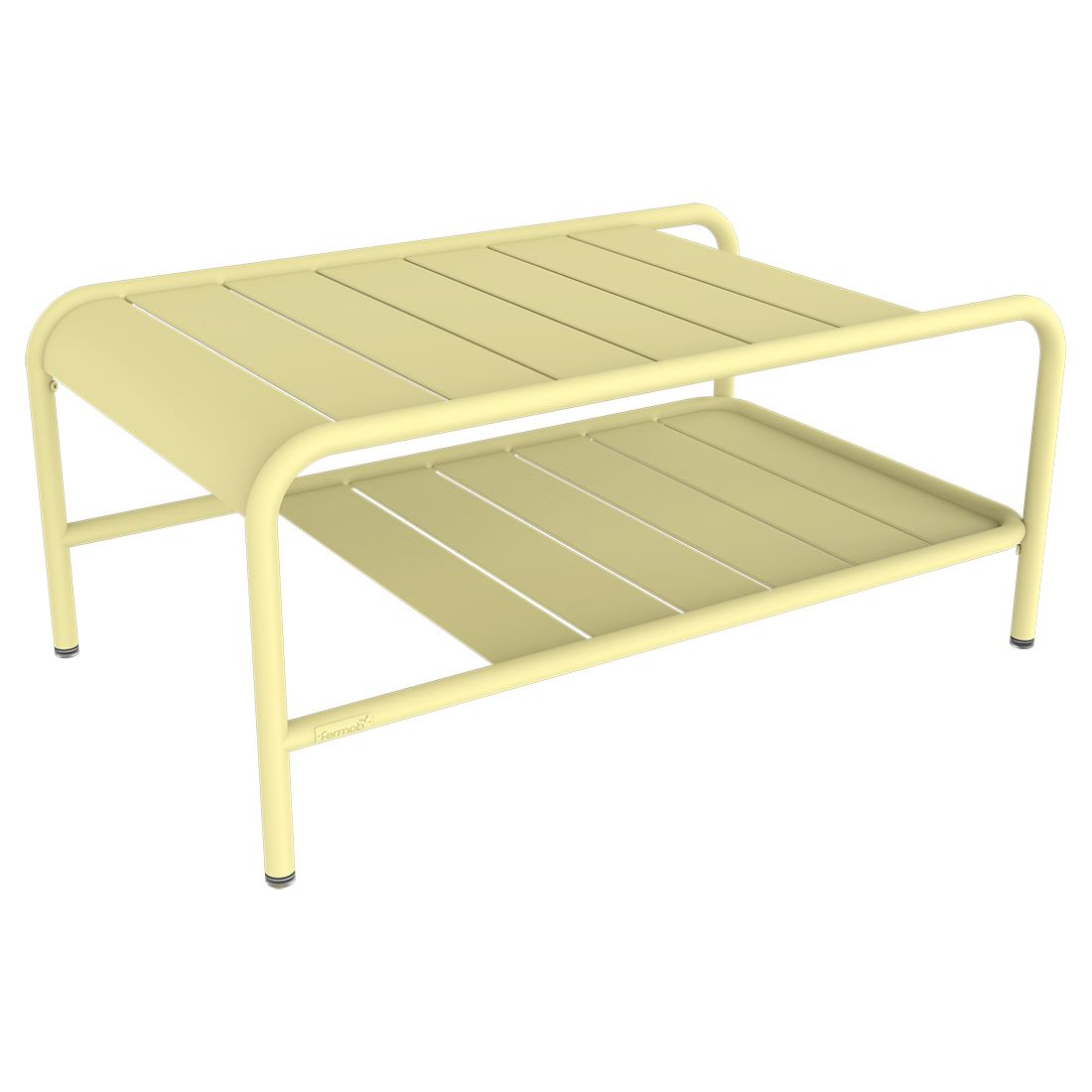 Fermob Luxembourg Table basse 90 x 55cm Citron givré A6