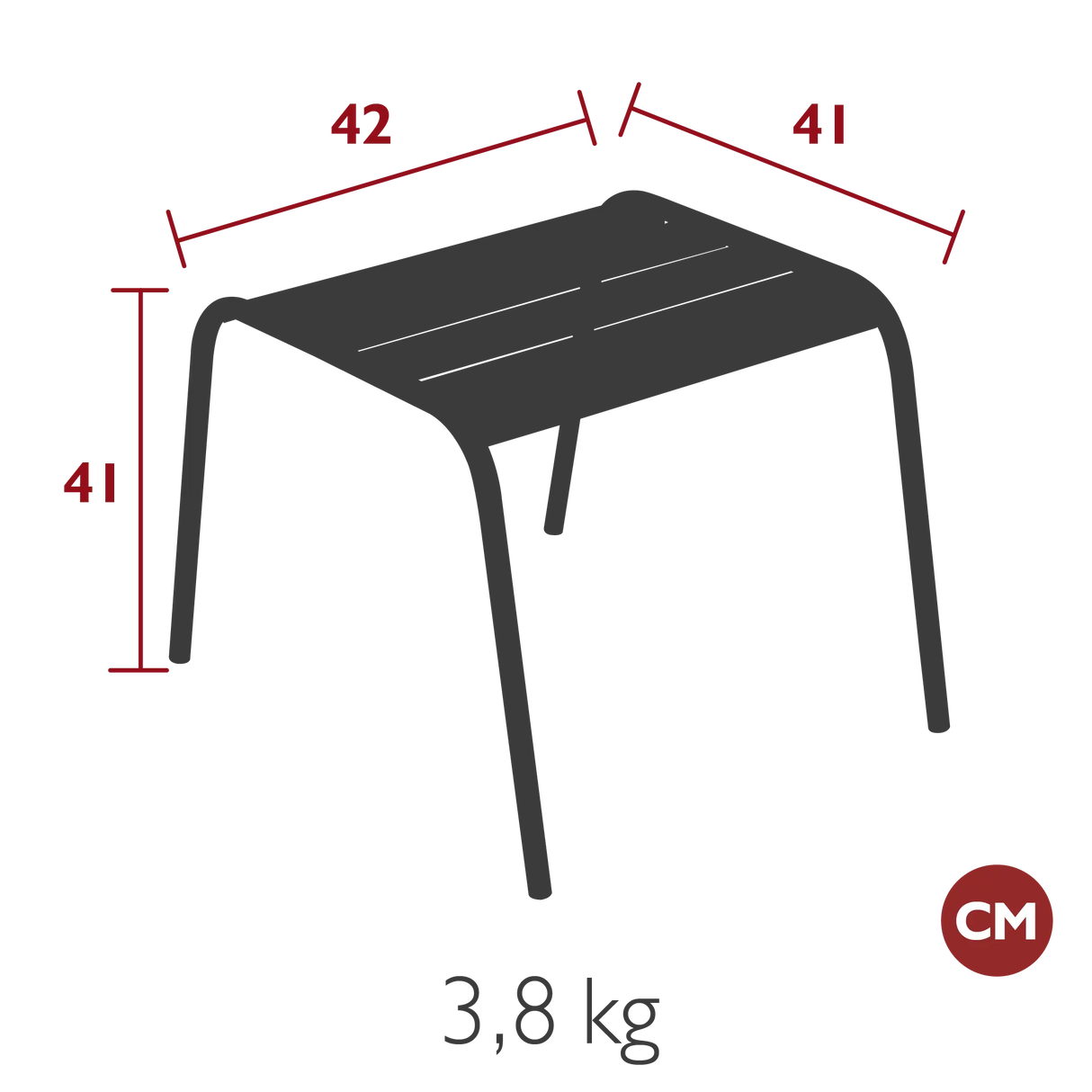 Fermob Monceau Repose-pieds