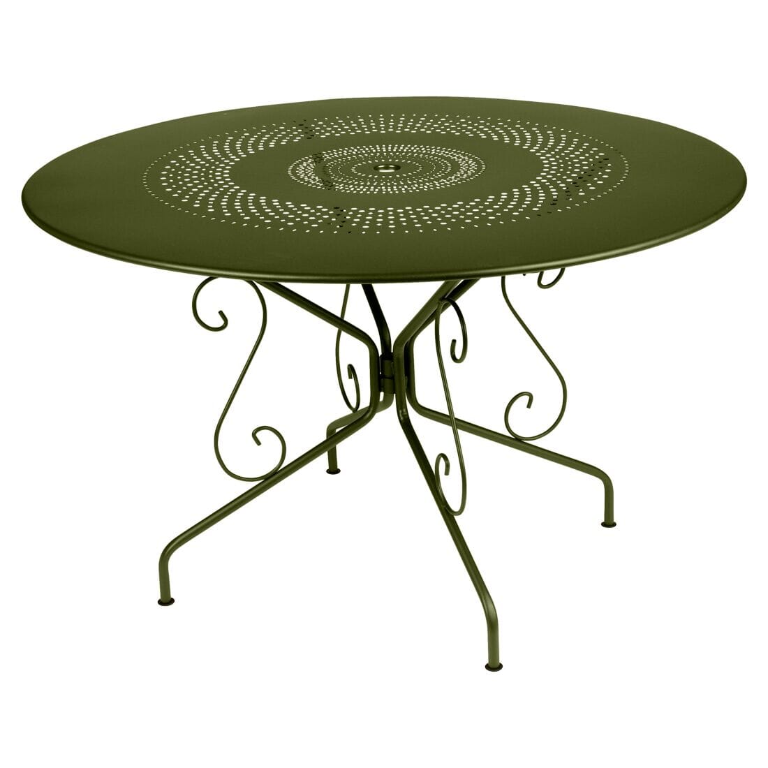 Fermob Montmartre Table Ø 117cm Pesto D3