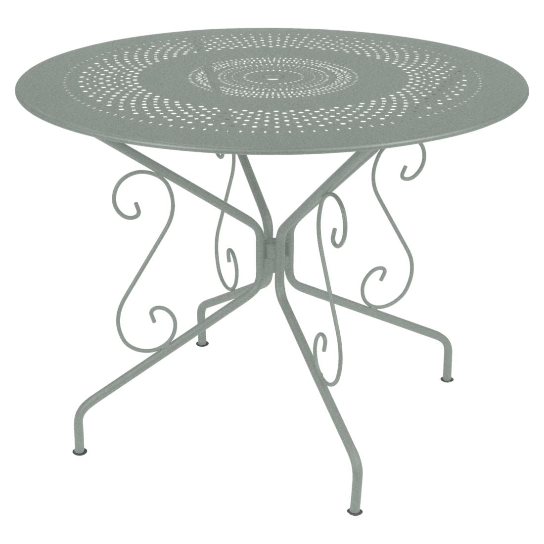 Fermob Montmartre Table ø 96cm Gris lapilli C7