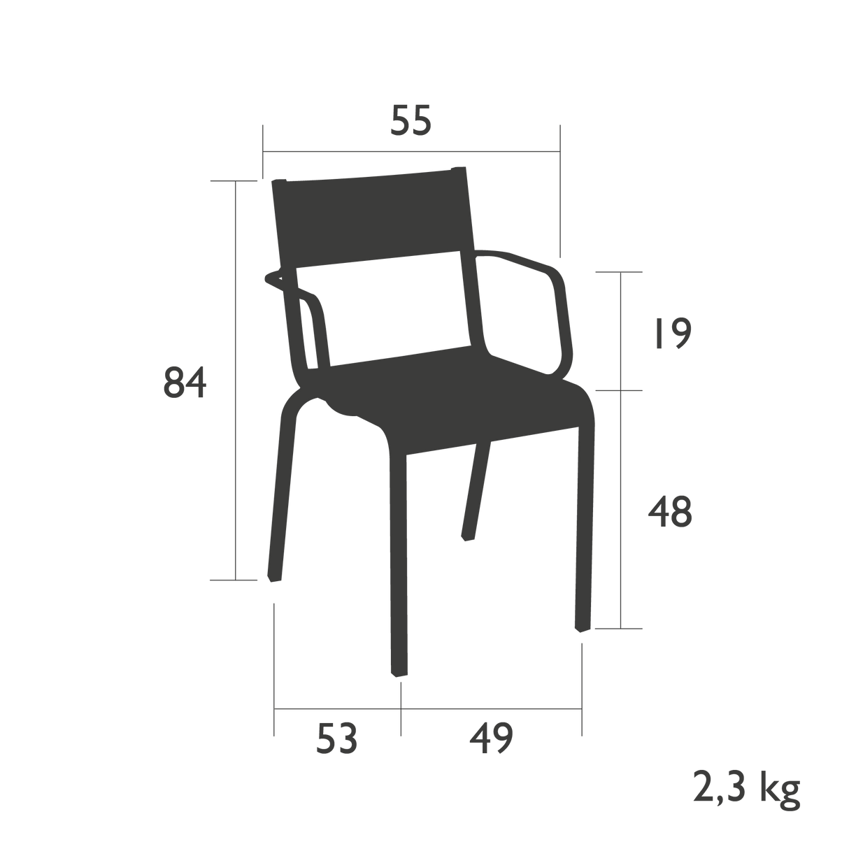 Fermob Oléron Bridge