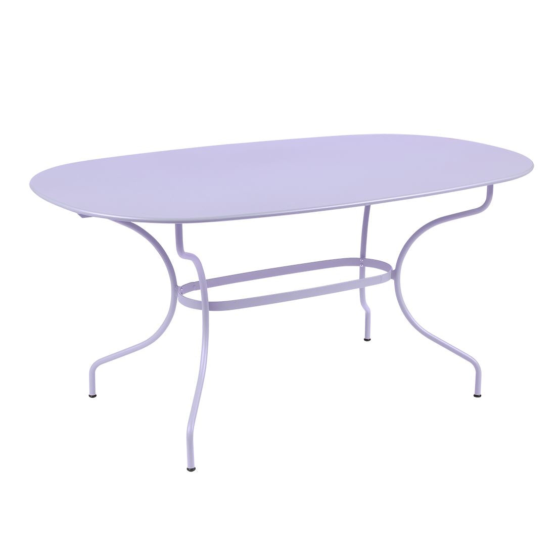 Fermob Opéra+ Table ovale 160 x 90cm Guimauve D1