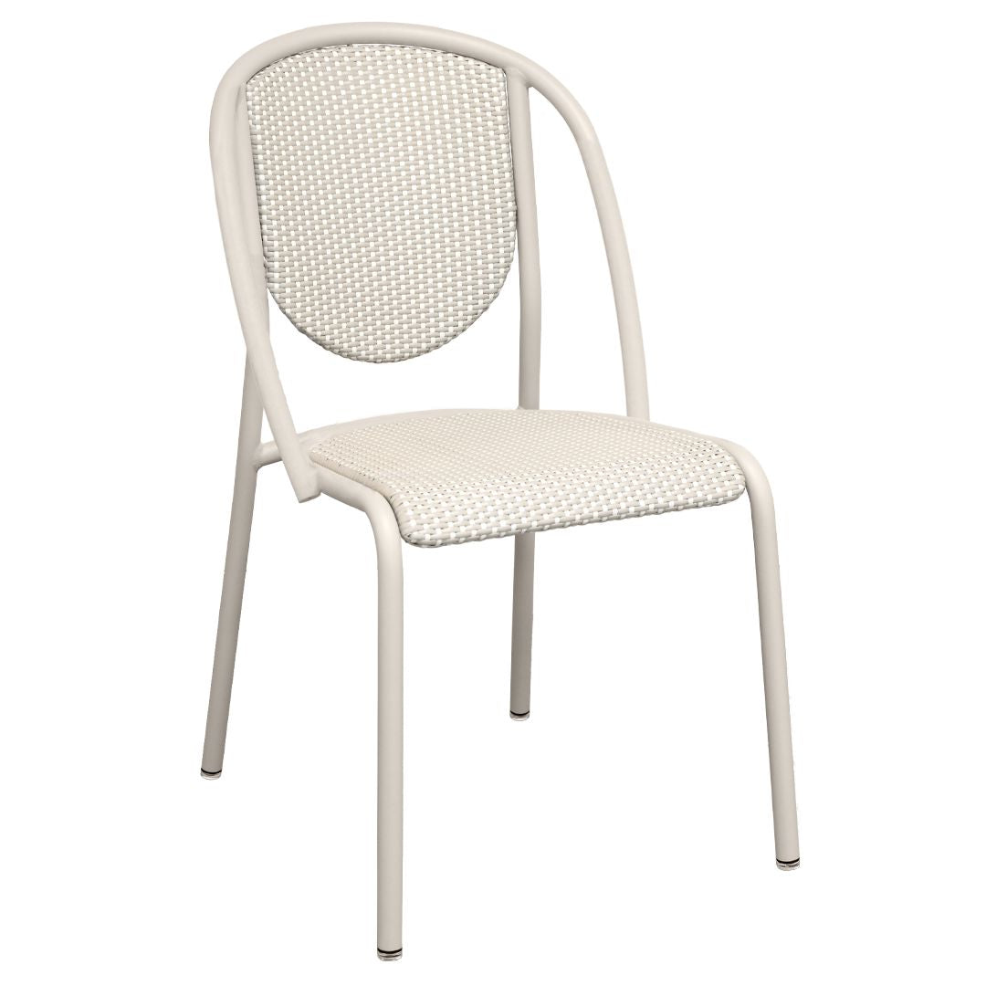 Fermob Parisienne 21 Chaise Tressage Essentiel Gris Argile A5EB