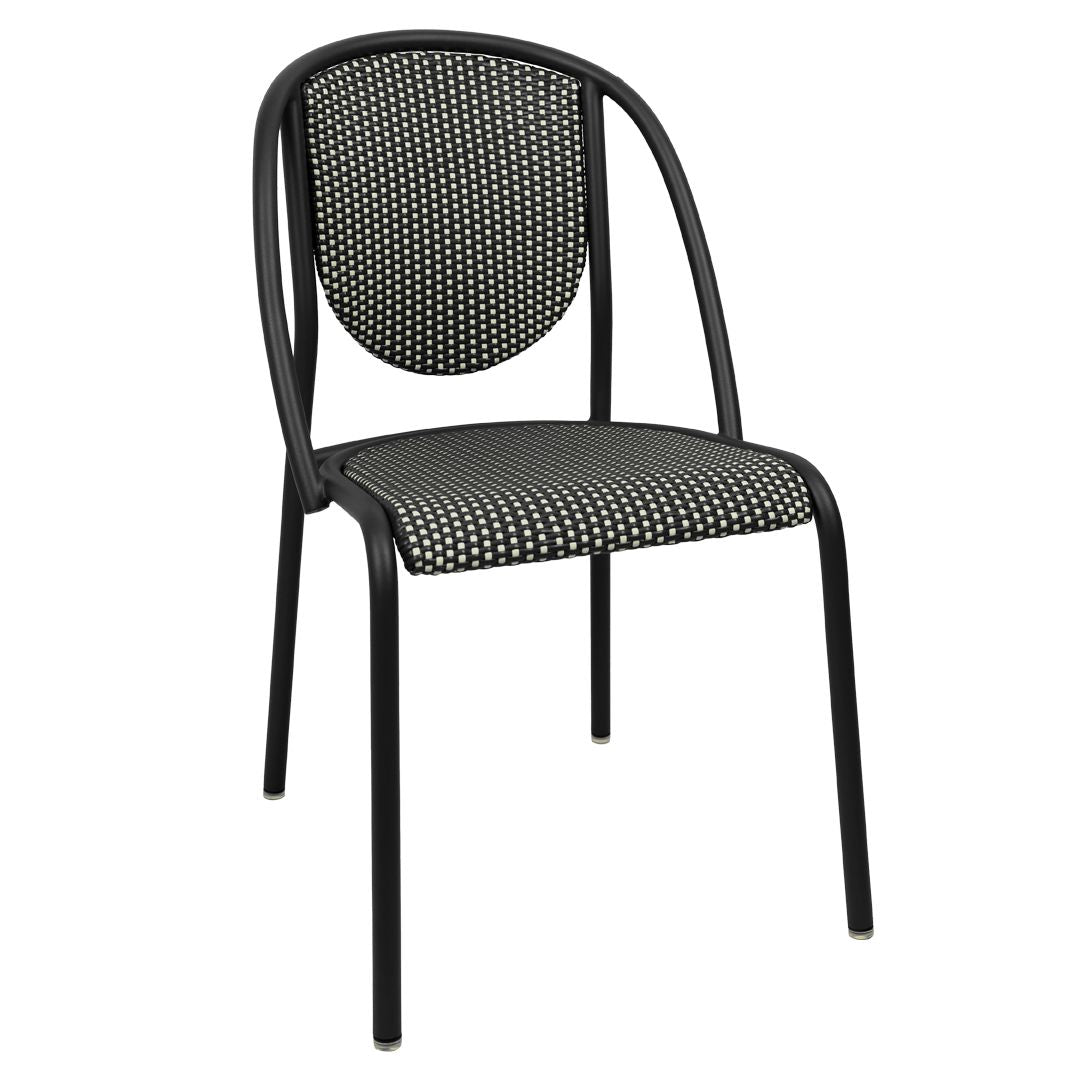 Fermob Parisienne 21 Chaise Tressage Essentiel Réglisse 42EC