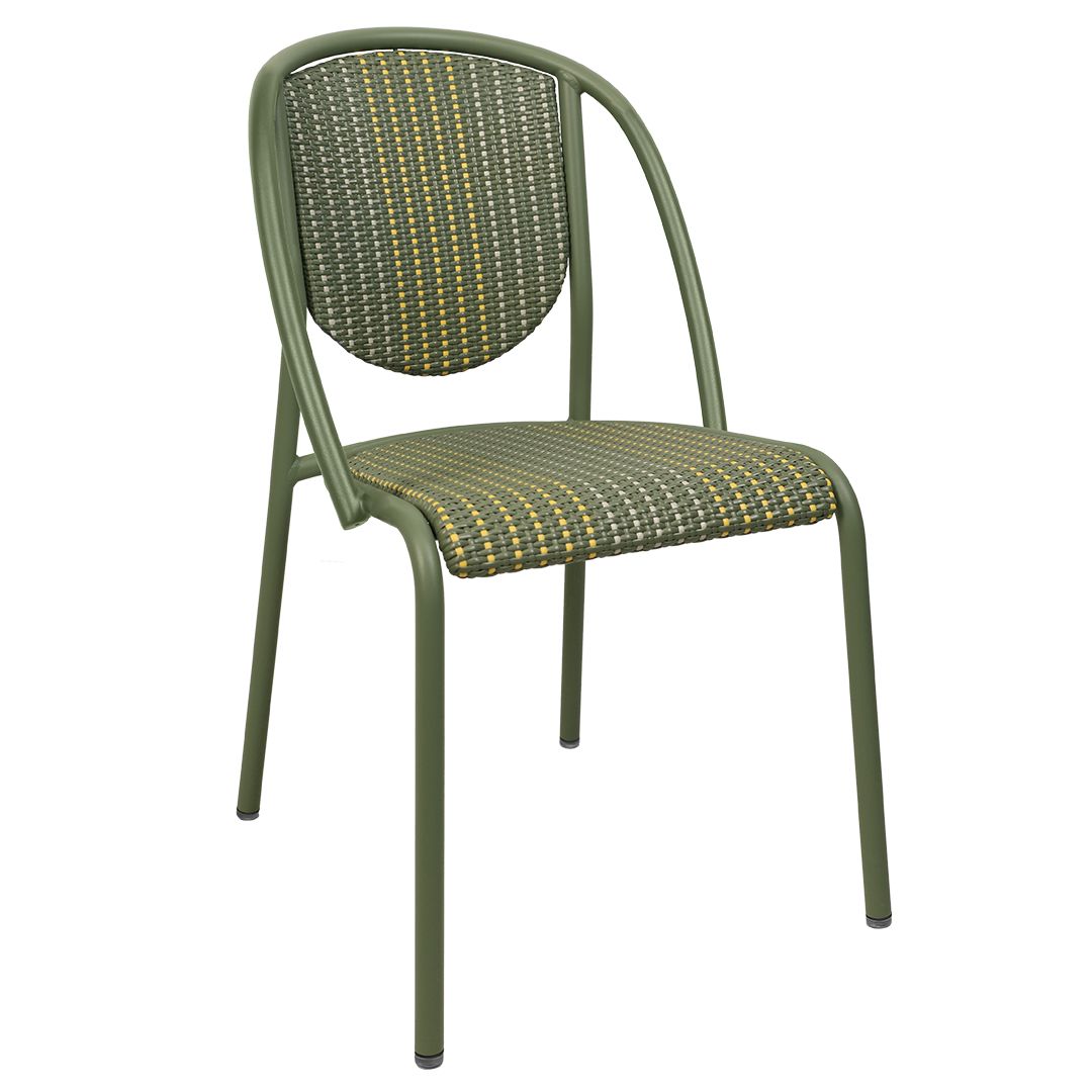 Fermob Parisienne 21 Chaise Tressage Lignes Cactus 82HE