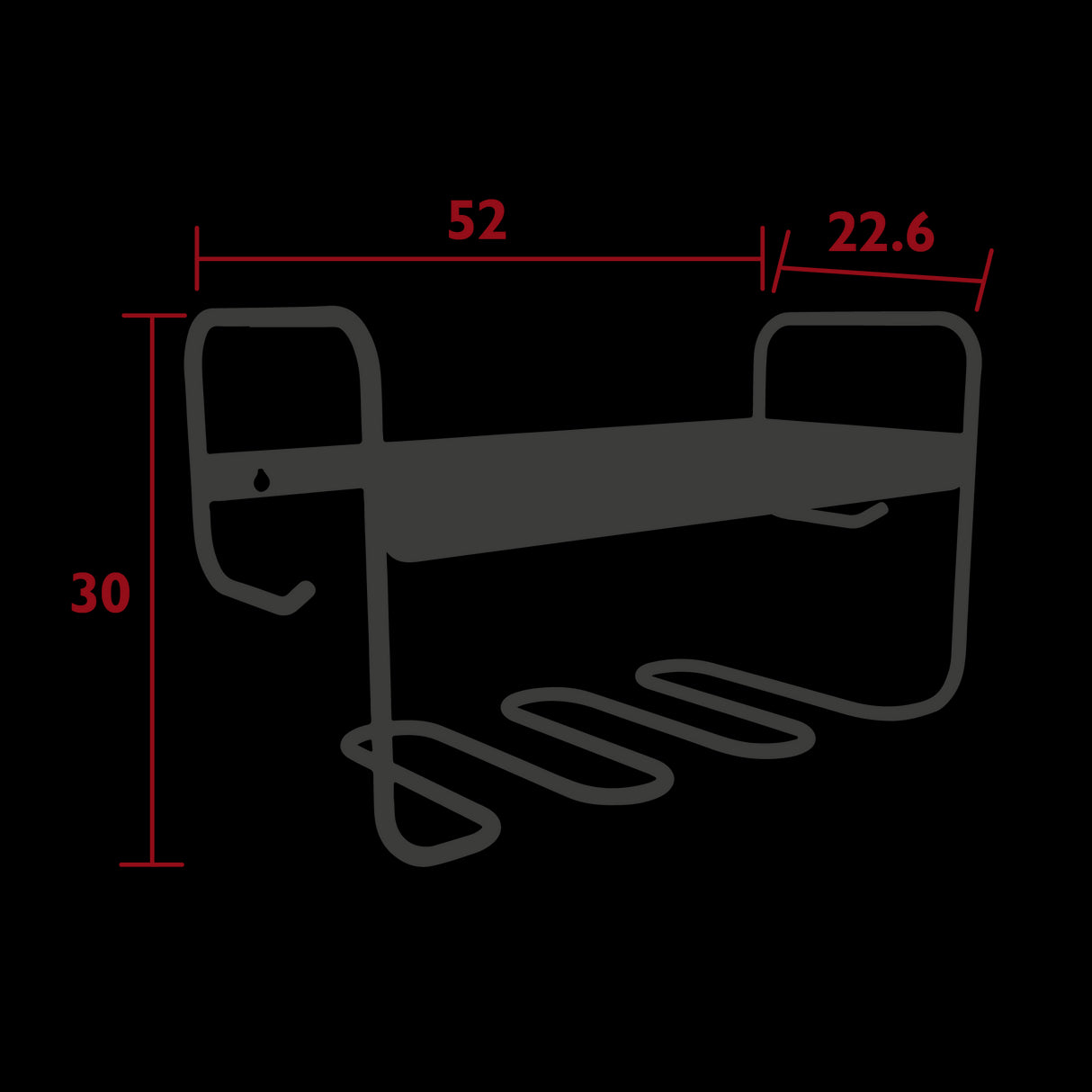 Fermob Picolino Etagère murale