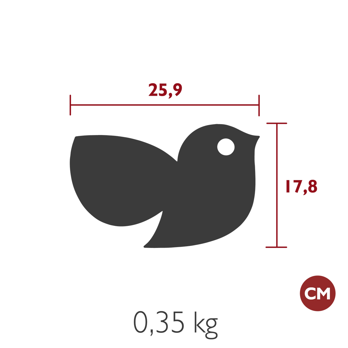 Fermob Picoti Dessous de plat 26 x 18cm