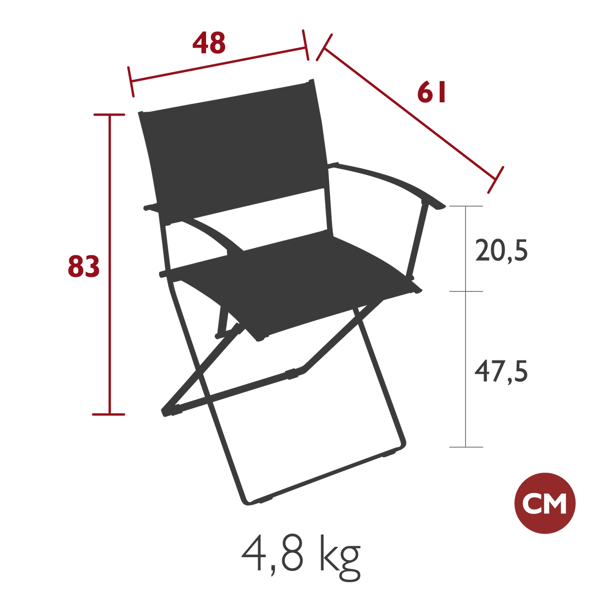 Fermob Plein Air Chaise