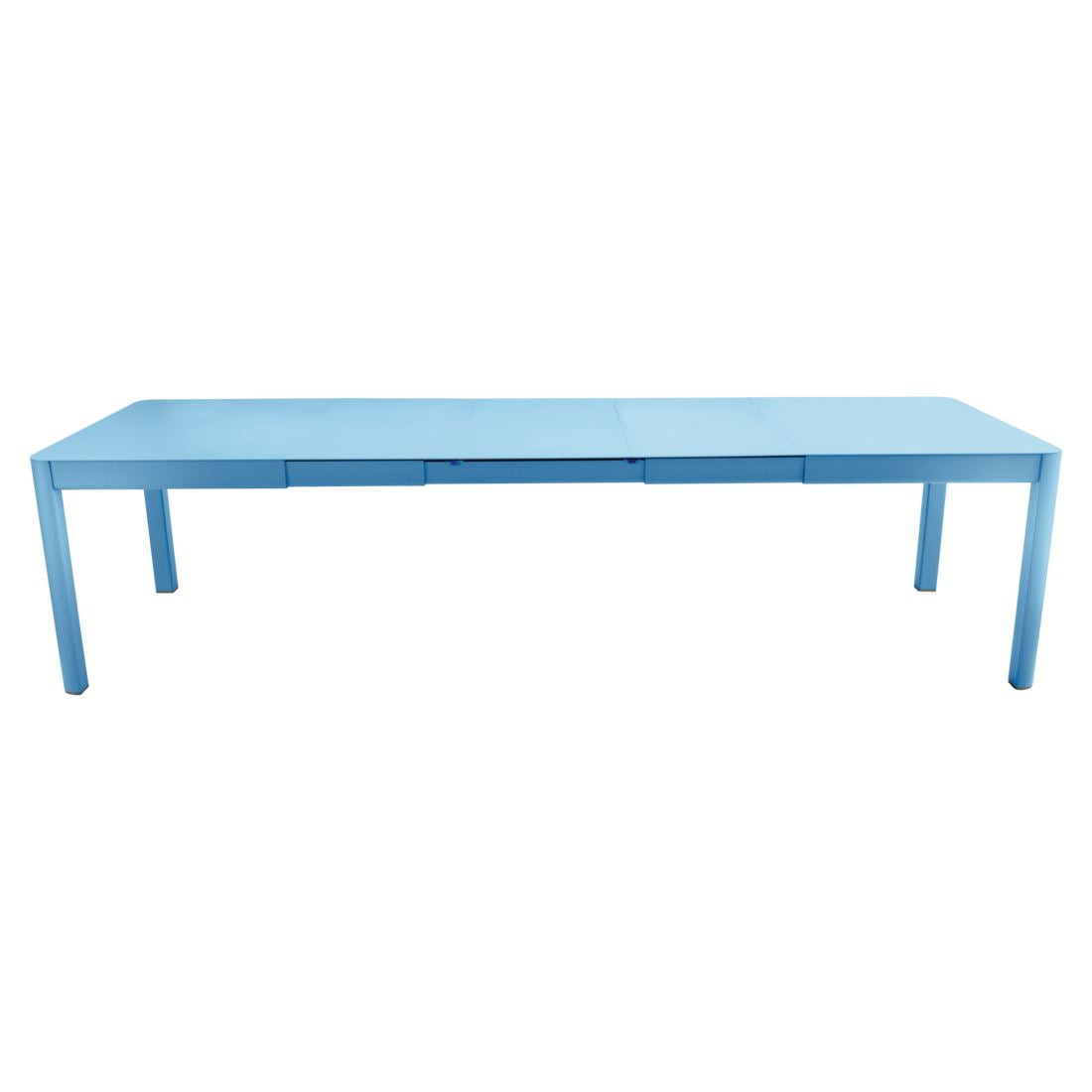 Fermob Ribambelle Table 3 allonges xl 149/299 x 100cm Blue maya E1