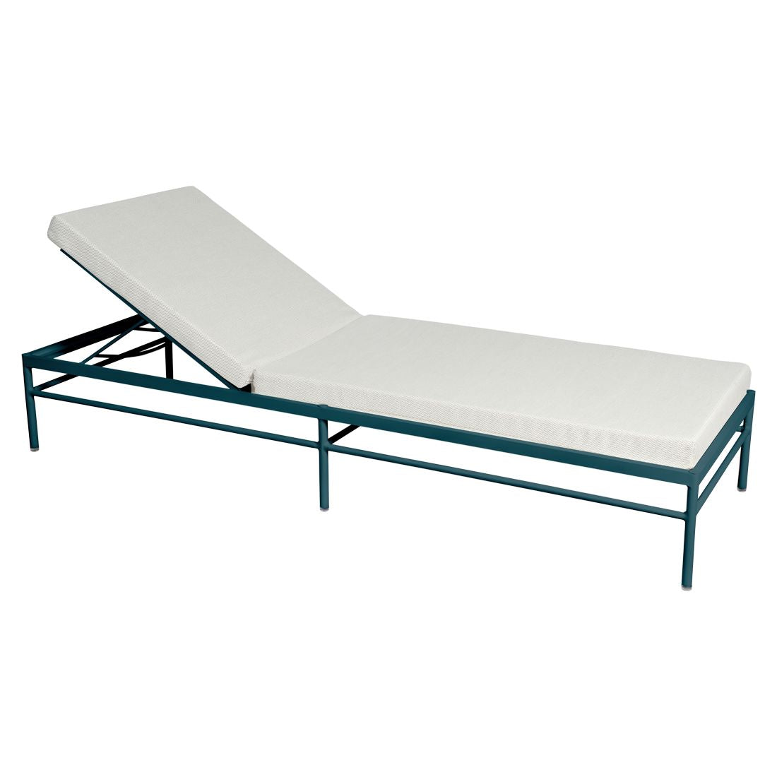 Fermob Rivage Bain de soleil Bleu acapulco 21 Perle D4