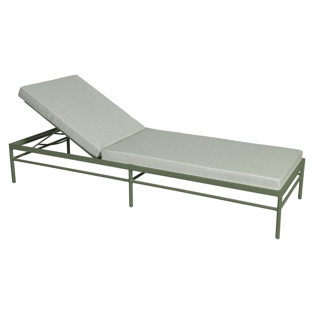 Fermob Rivage Bain de soleil Cactus 82 Teint Masse Mix Vert Prairie M01354