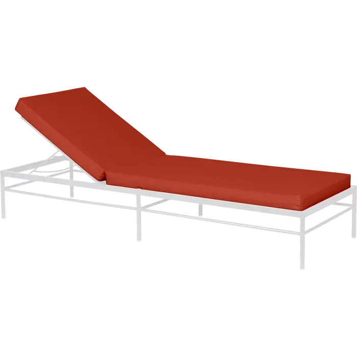 Fermob Rivage Bain de soleil modulable Blanc coton 01 Teint Masse Tomette M0772