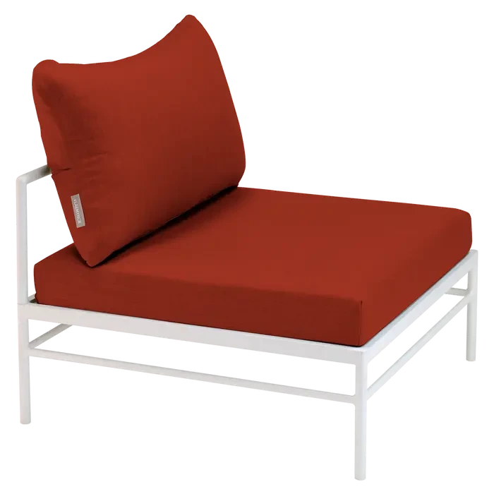 Fermob Rivage Chauffeuse Blanc coton 01 Teint Masse Tomette M0772