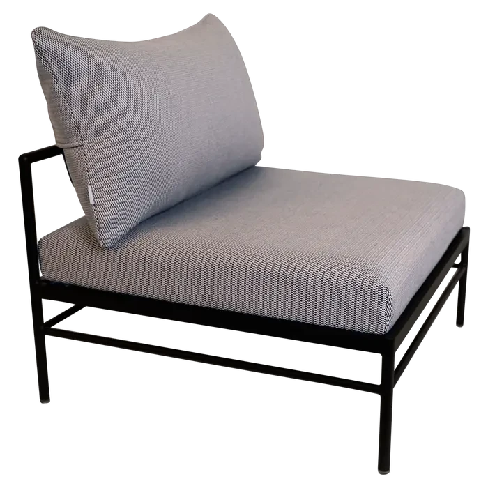 Fermob Rivage Chauffeuse Réglisse 42 Teint Masse Texture Stracciatella M01284