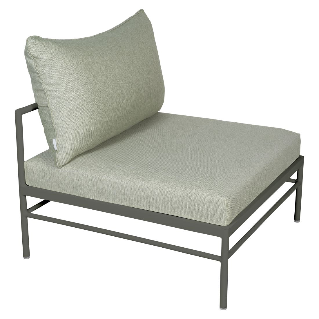 Fermob Rivage Chauffeuse Romarin 48 Teint Masse Mix Vert Prairie M01354