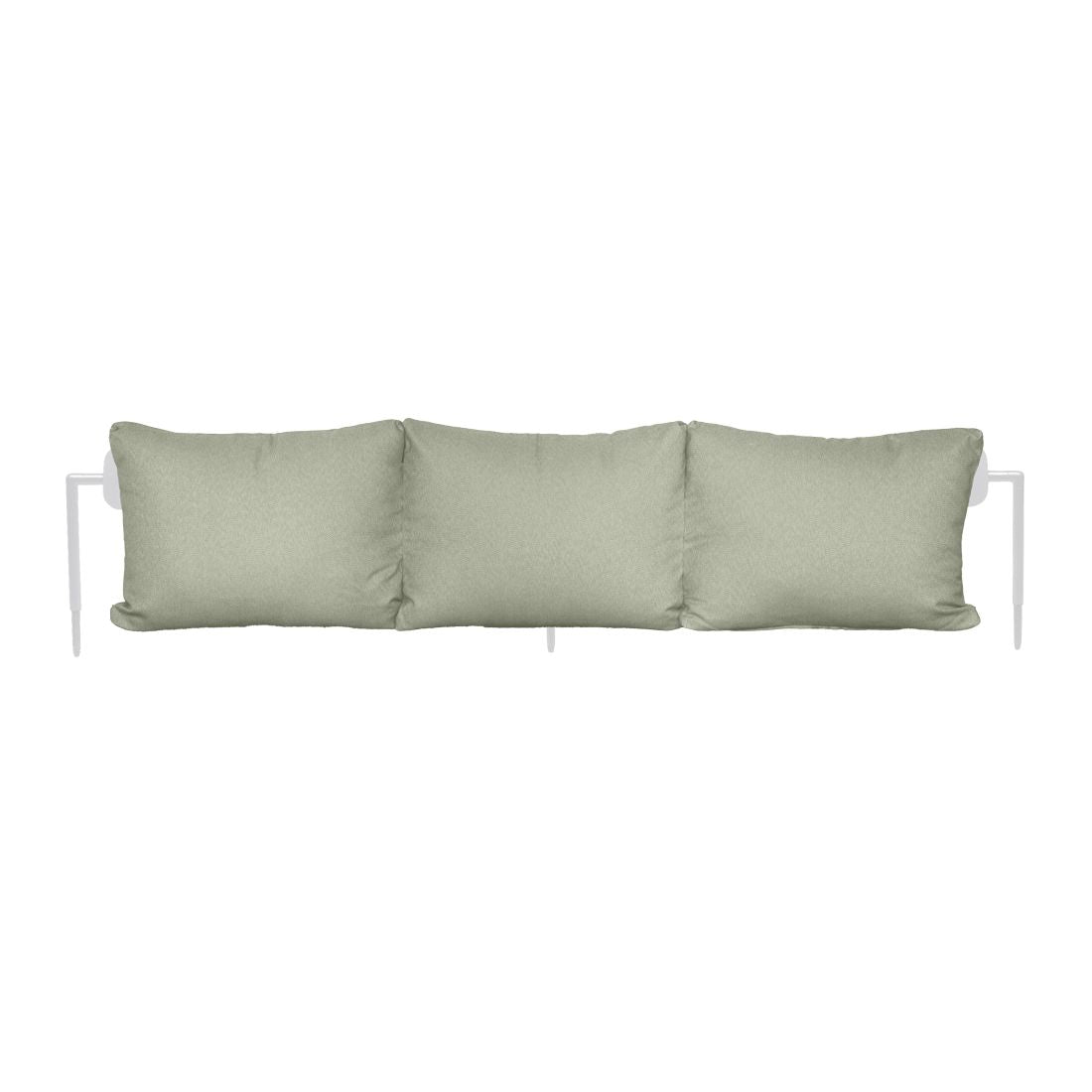 Fermob Rivage Dossier pour bain de soleil Blanc coton 01 Teint Masse Mix Vert Prairie M01354