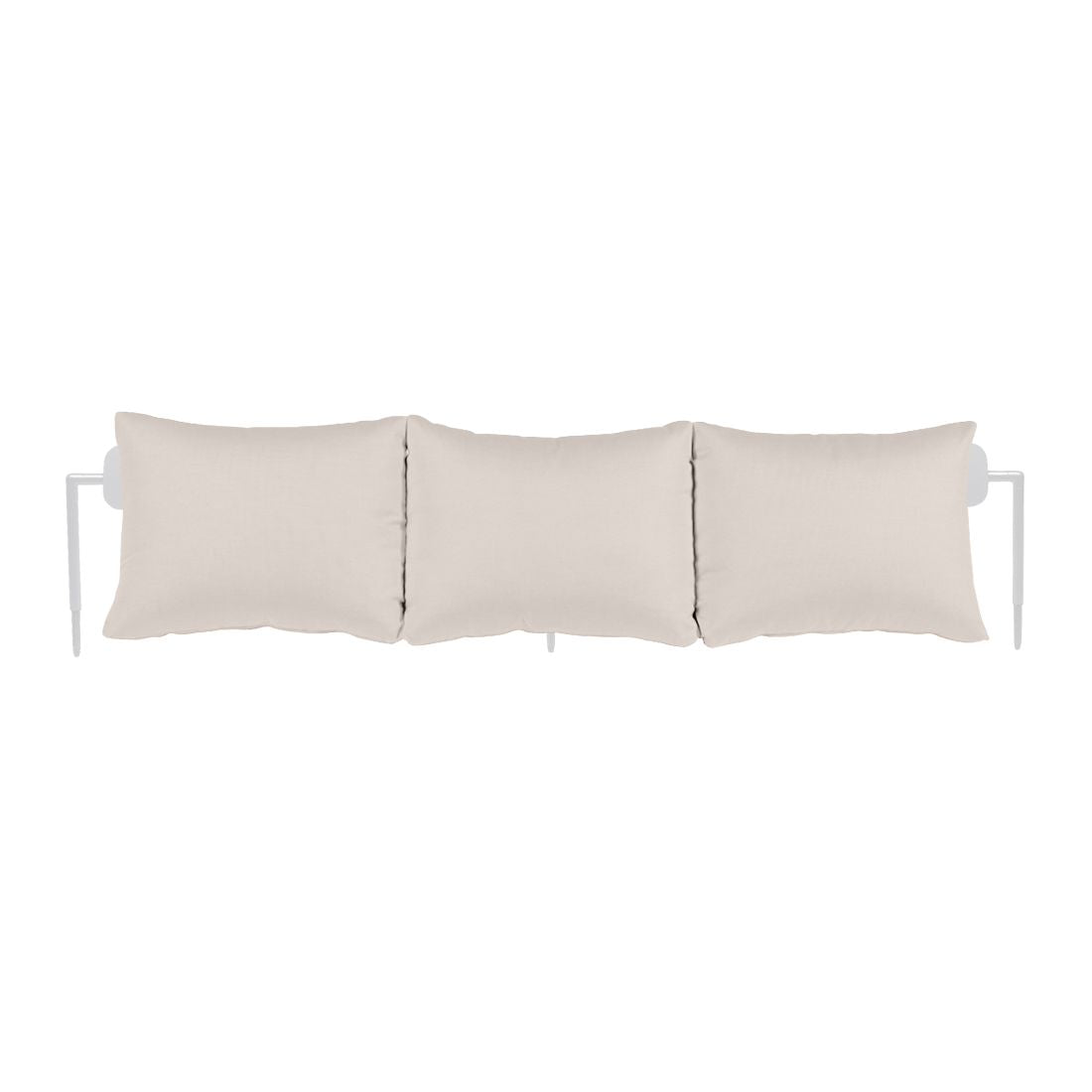 Fermob Rivage Dossier pour bain de soleil Blanc coton 01 Teint Masse Papyrus M0602