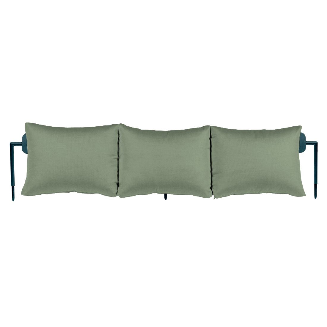 Fermob Rivage Dossier pour bain de soleil Bleu acapulco 21 Natté Sunbrella Cactus 82