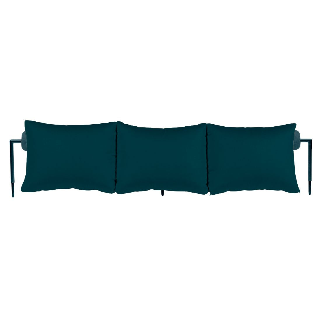 Fermob Rivage Dossier pour bain de soleil Bleu acapulco 21 Teint Masse Vert Paon cru M01353